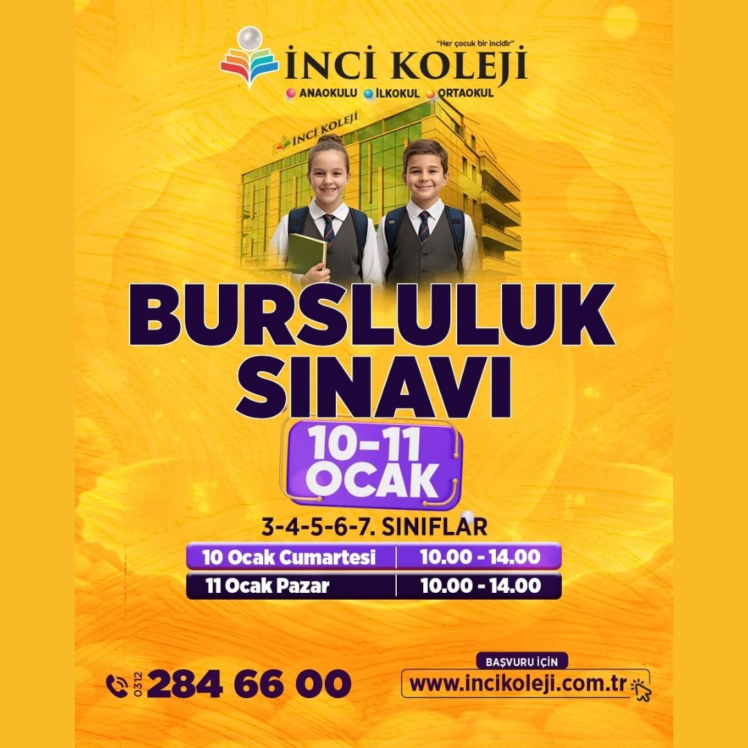 İnci Bursluluk Sınavı Kayıtları Başladı